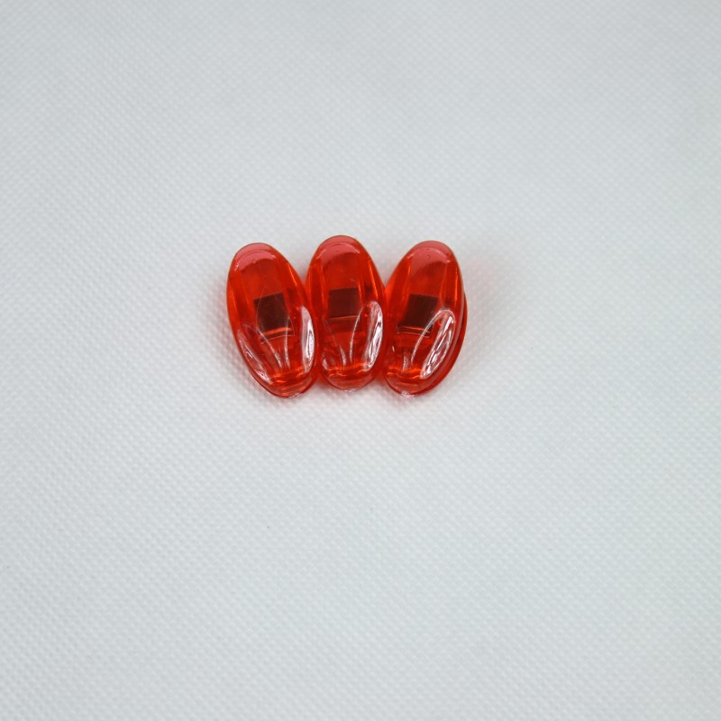 Red Snagless Safety Hijab Pins