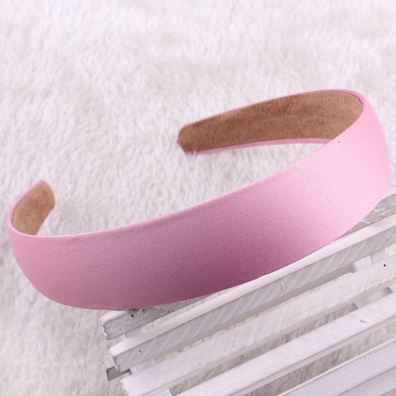 Pink Basic Wide Hair band