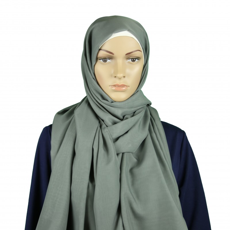 Grey Chiffon Extra Maxi