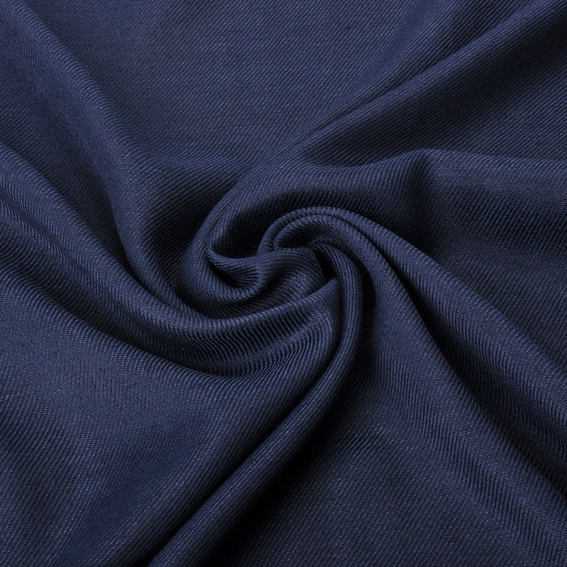Navy Twill Thick Pashmina 175x60cm Hijab