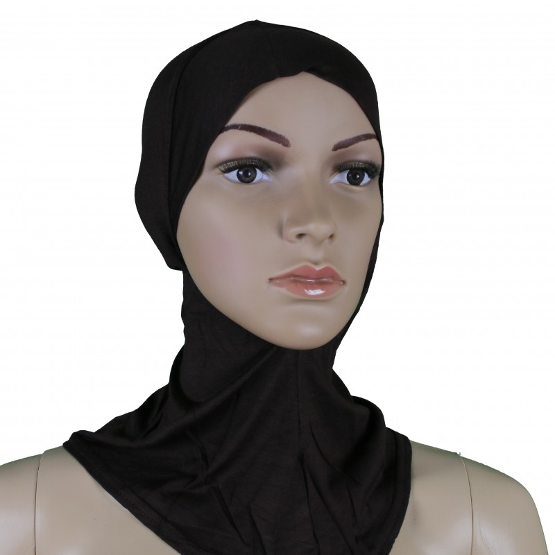 Brown Hijab Full Underscarf