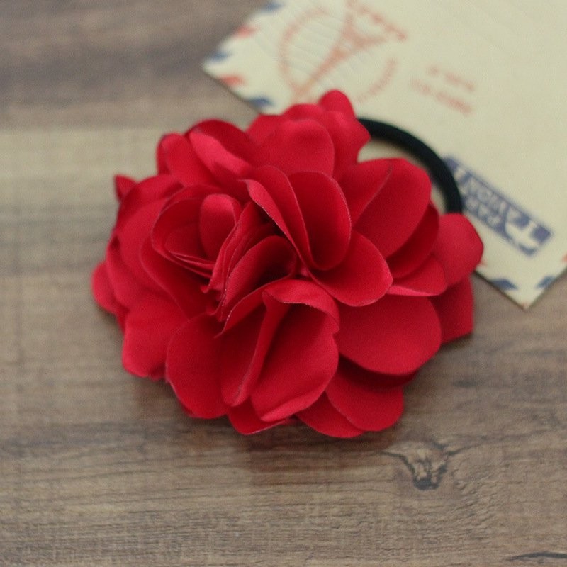 Big Red Large Rose Hairband