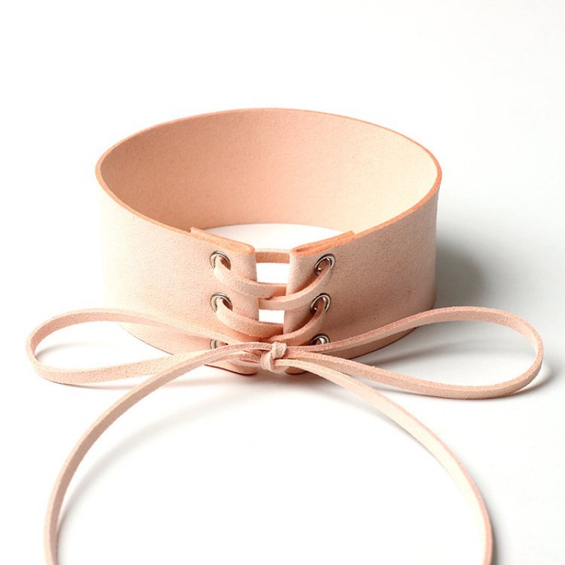 Pink Laced Choker