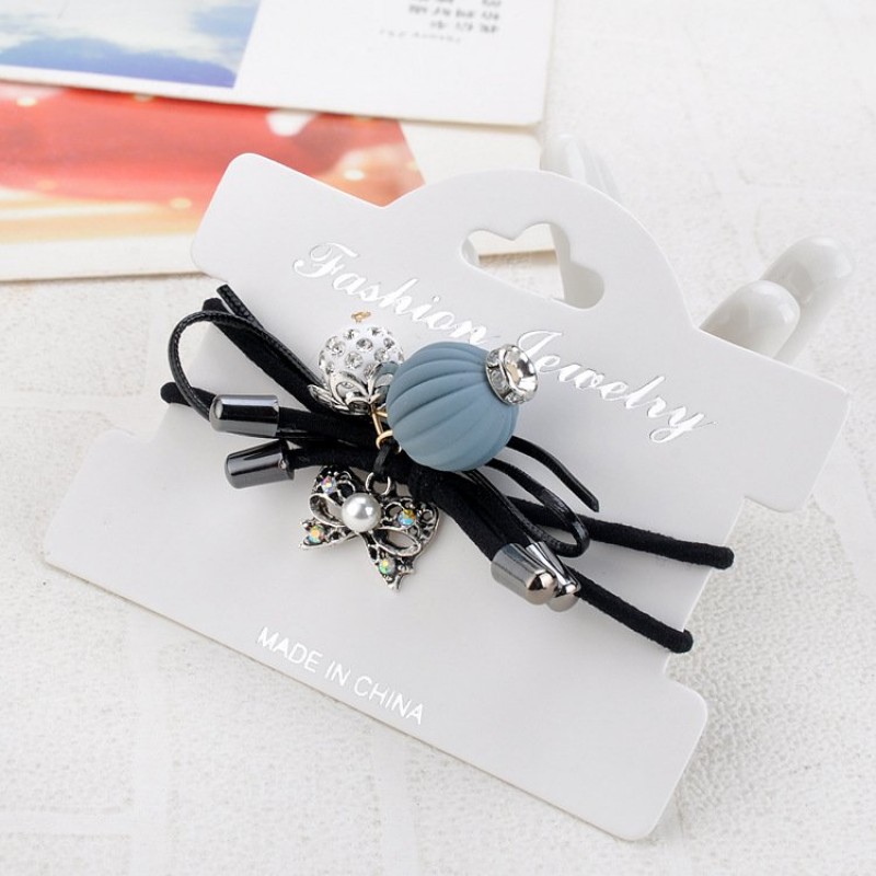 Gray Pumpkin Hair Band
