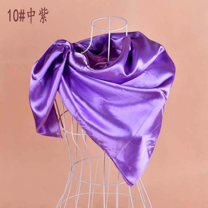 Medium Purple Classic Satin Square Hijab