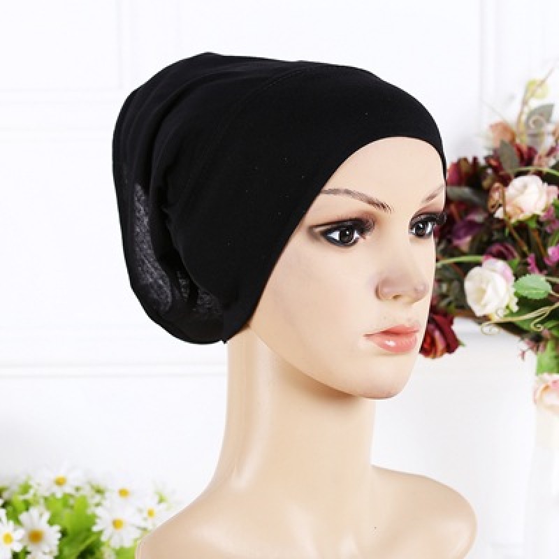 Black Modal Basic Underscarf 