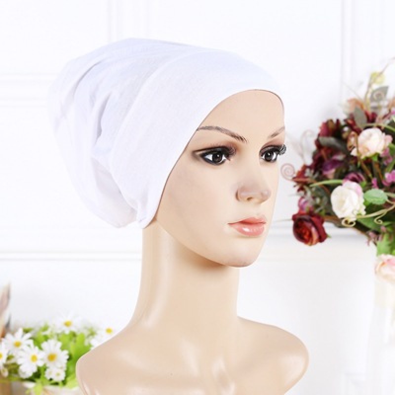 White Modal Basic Underscarf 