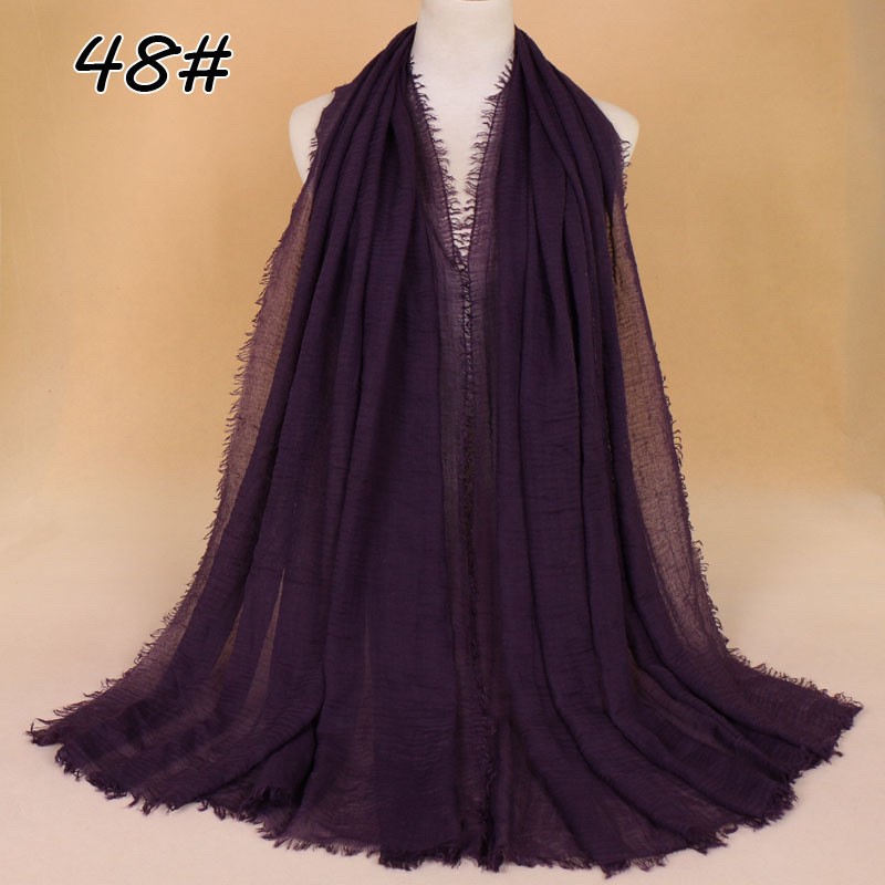 Deep Purple Cotton Vogue Maxi Hijab