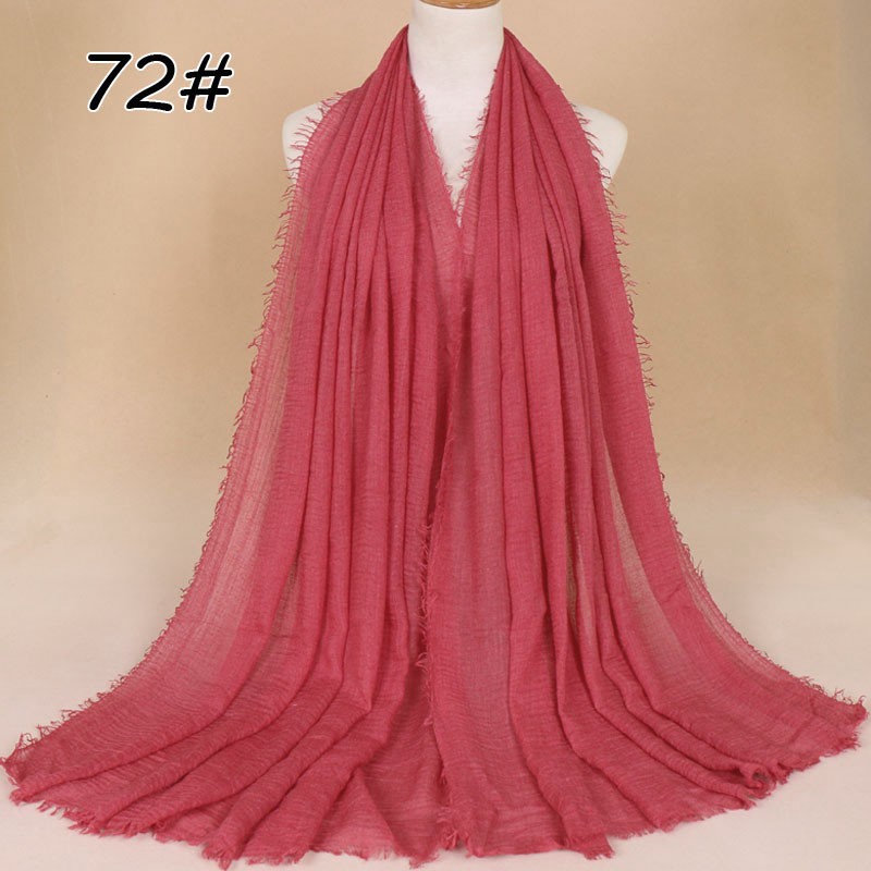 Crimson Cotton Vogue Maxi Hijab