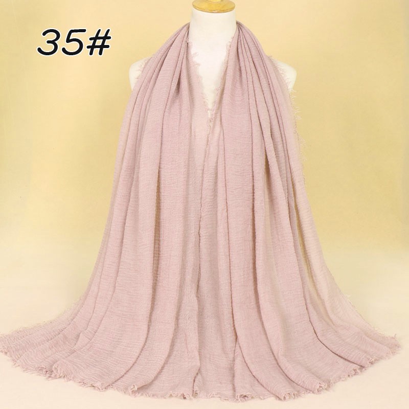Rhubarb Cotton Vogue Maxi Hijab