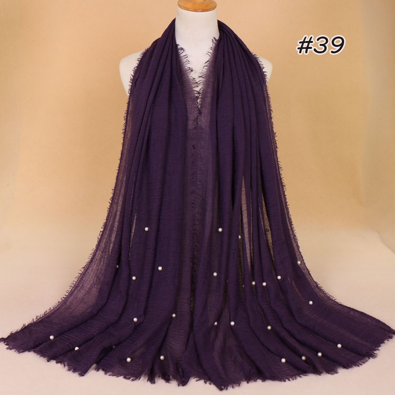 deep purple Pearl Vogue Maxi Hijab