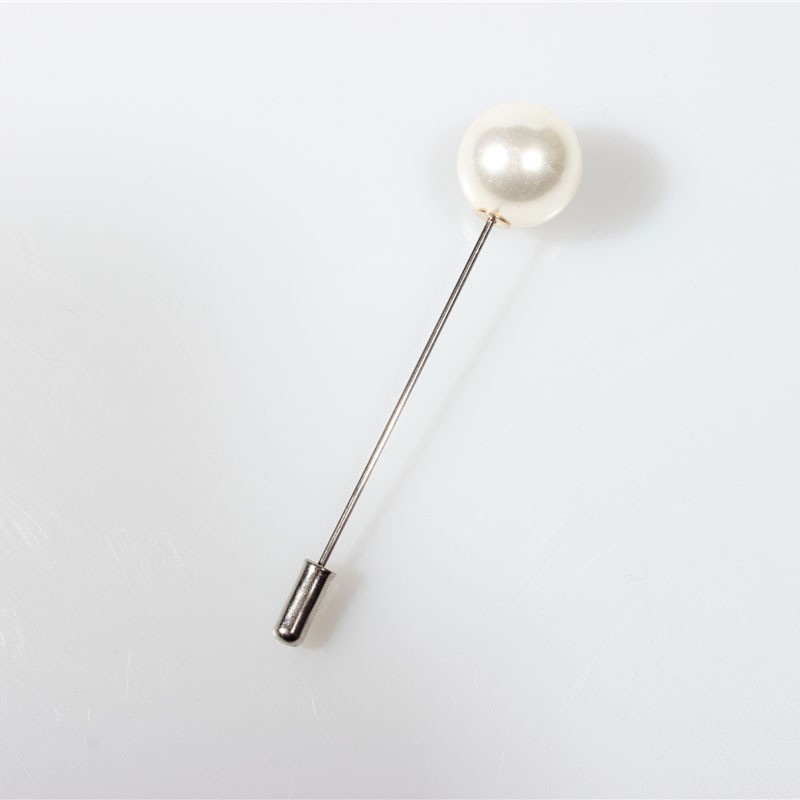 Pearl Head 43cm Basics Pearl Hijab Pin 