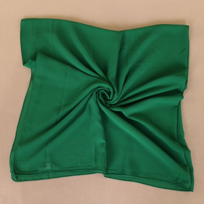 bright green Pearl Chiffon Square Hijab