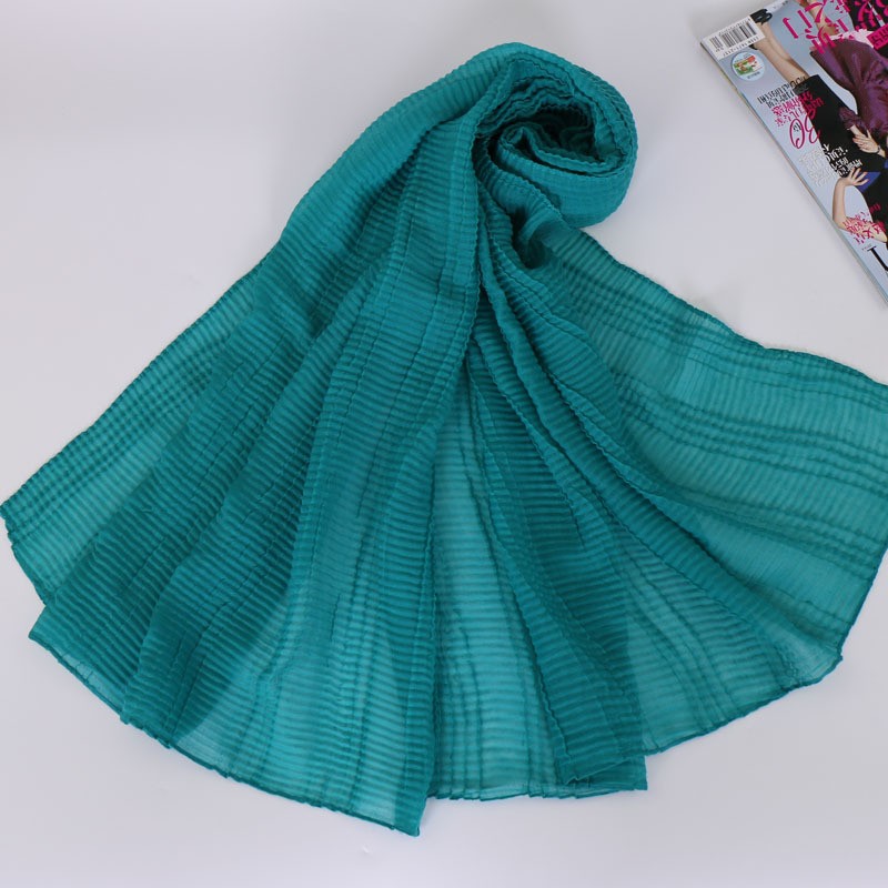 Haqing Cotton Ridge Crinkle Hijab