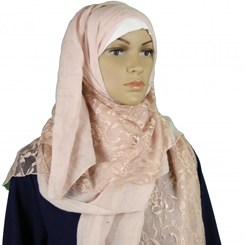 Vanilla Extra Lace Hijab