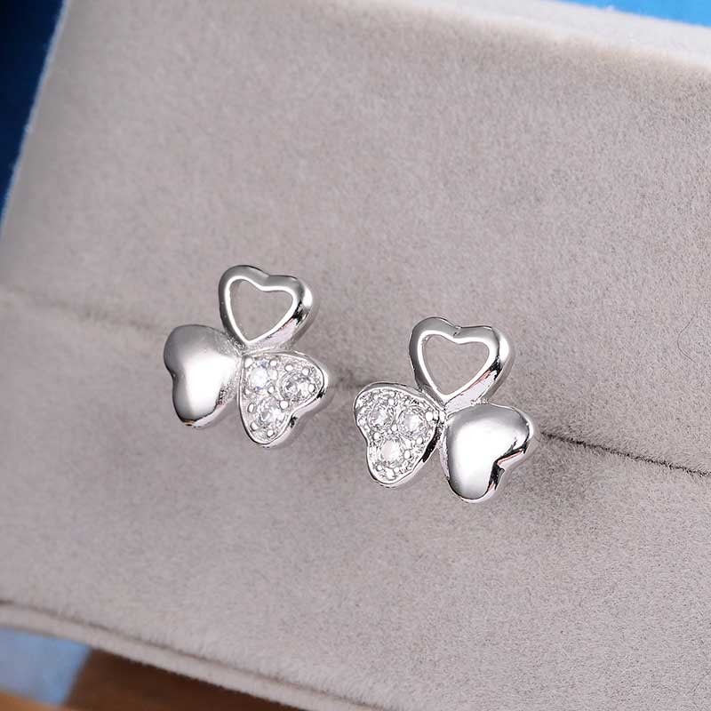 Lucky Hearts Polished Earrings