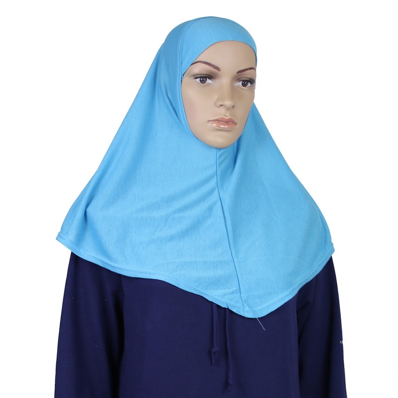 Sky Short Khimar - One Piece