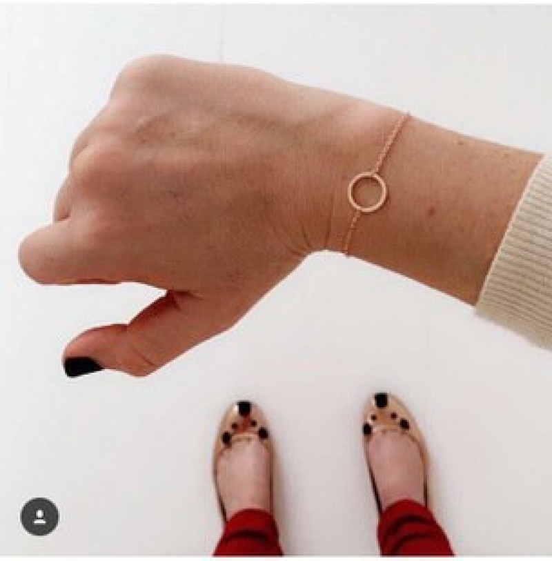 Gold Ring Bracelet