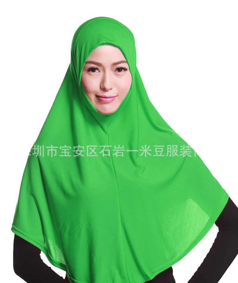 Green Ready One Piece Hijab 