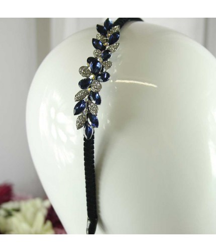 Daisy Floral Crystal Headband