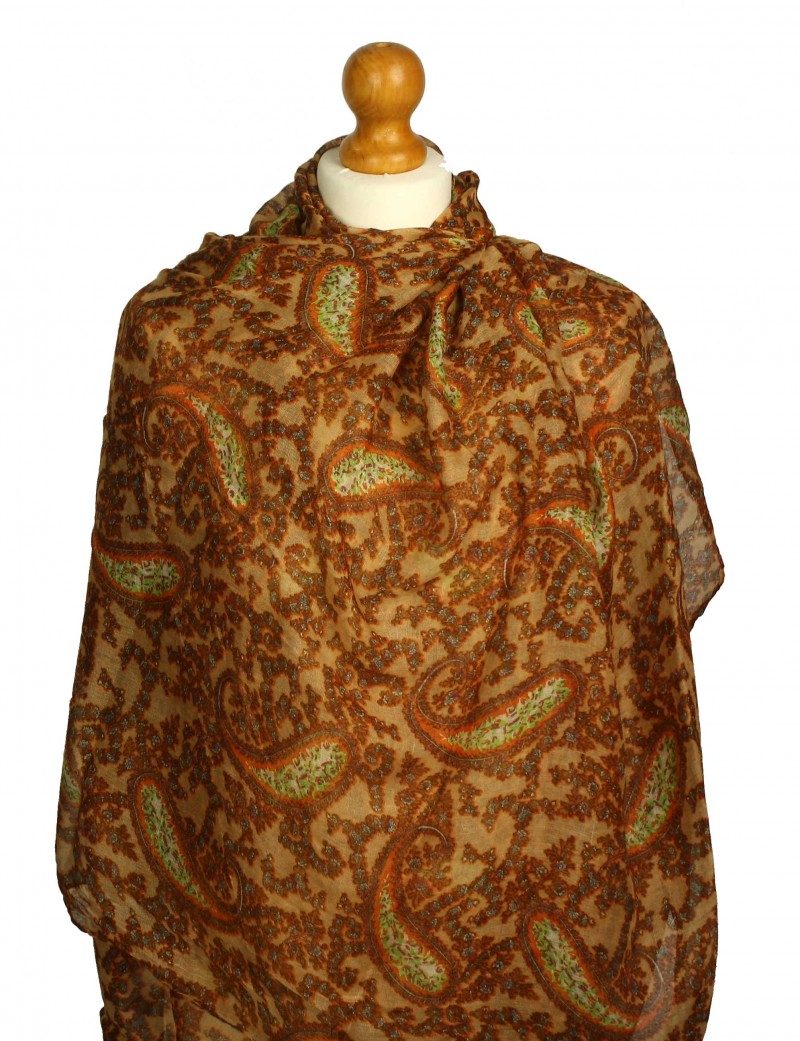Cashew Vines Beige