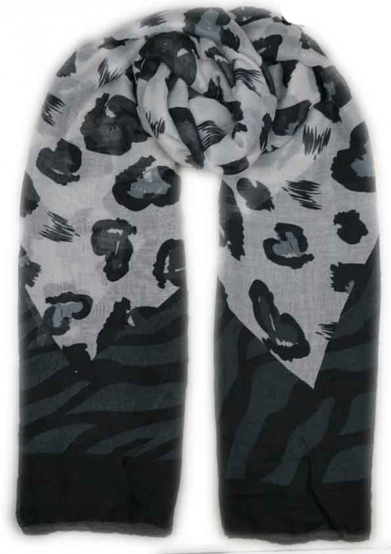 Leopard Heart Black