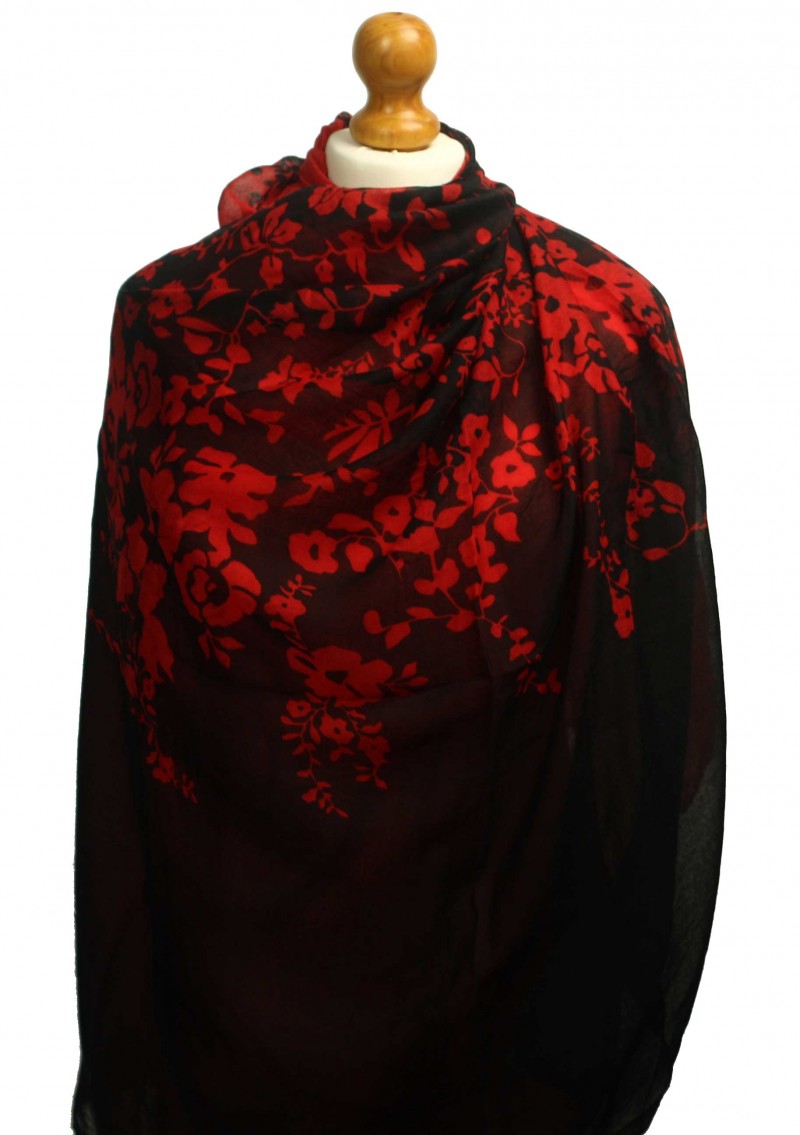 Ombre Vines Red