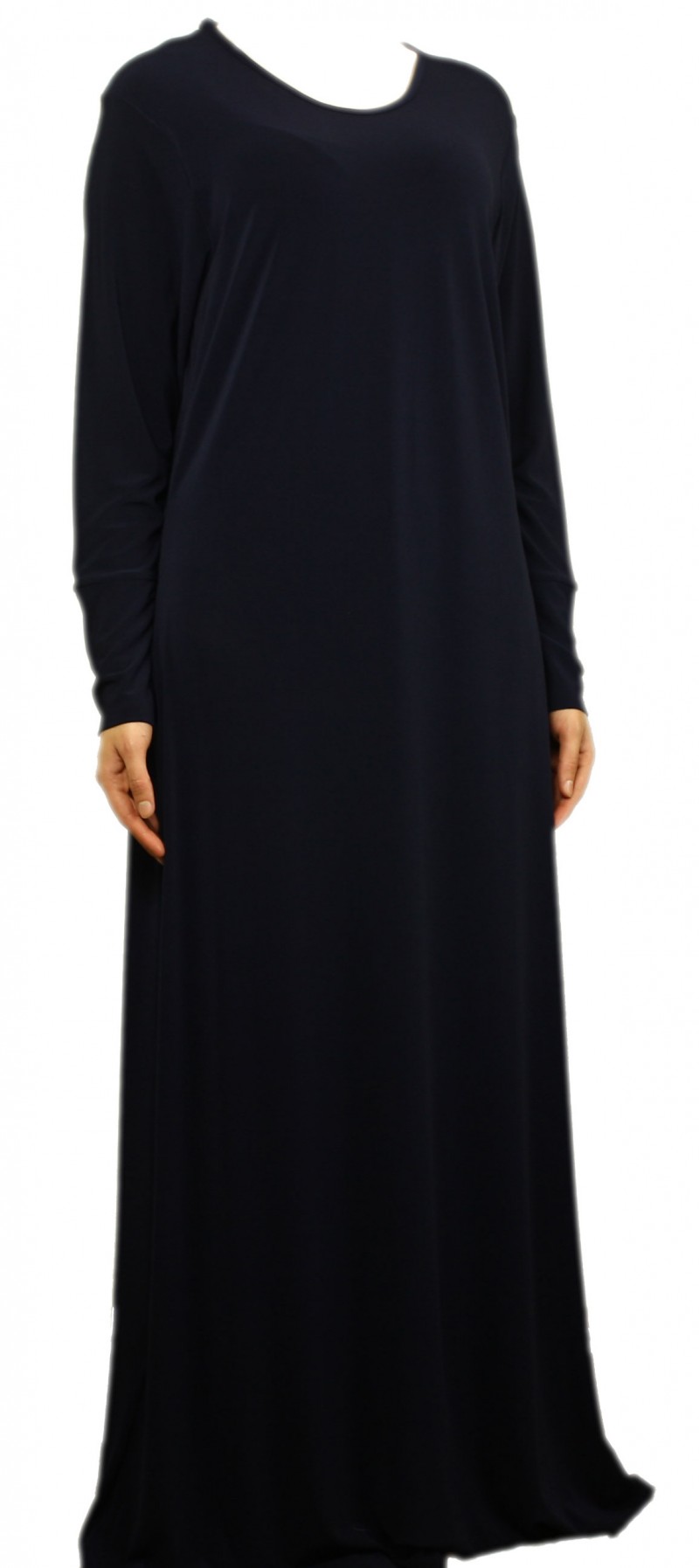 Plain Navy Abaya - Size 52