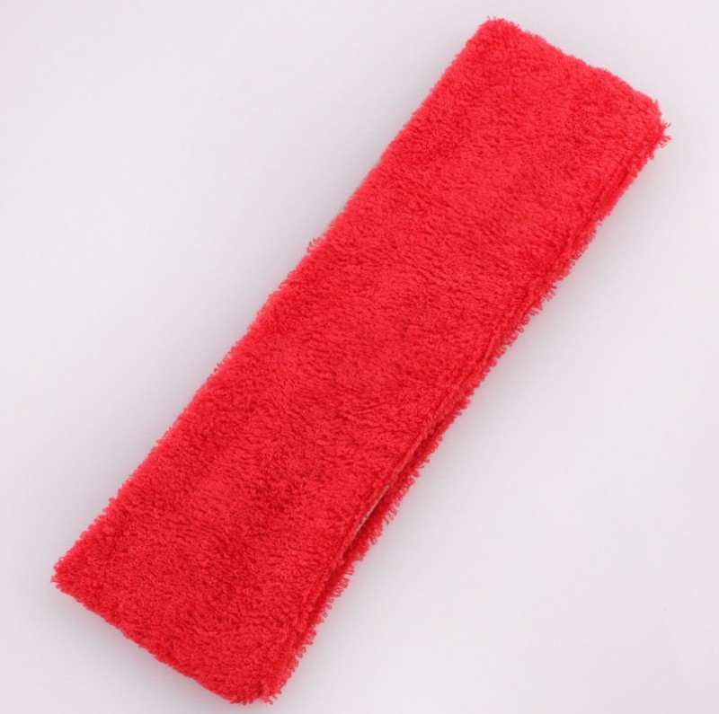 Red Sweat Headband