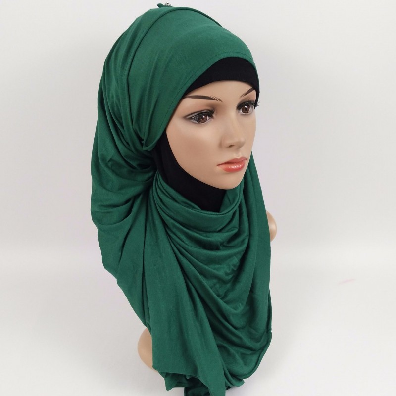 Green Premium Mercerized Cotton Extra Maxi Jersey