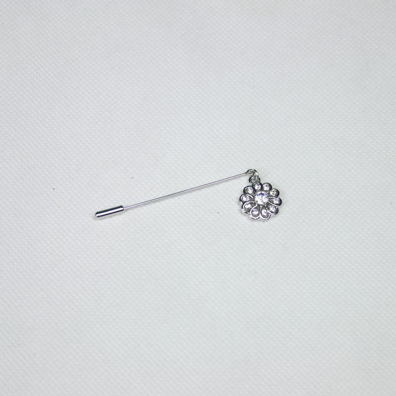 Crystal Silver Chain Windmill