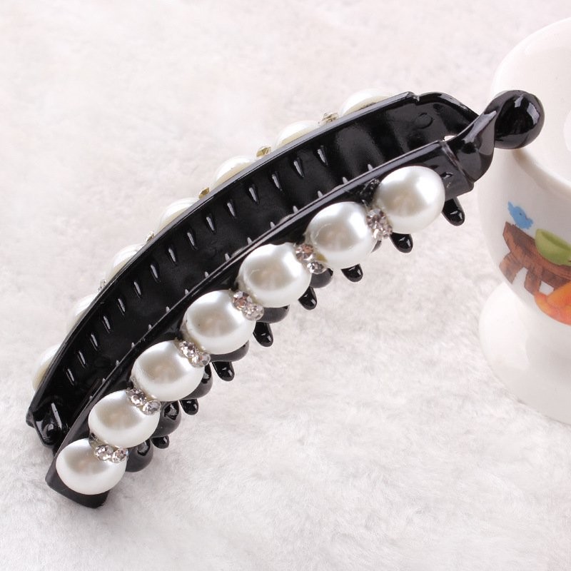 Dark Hair Clasp Black