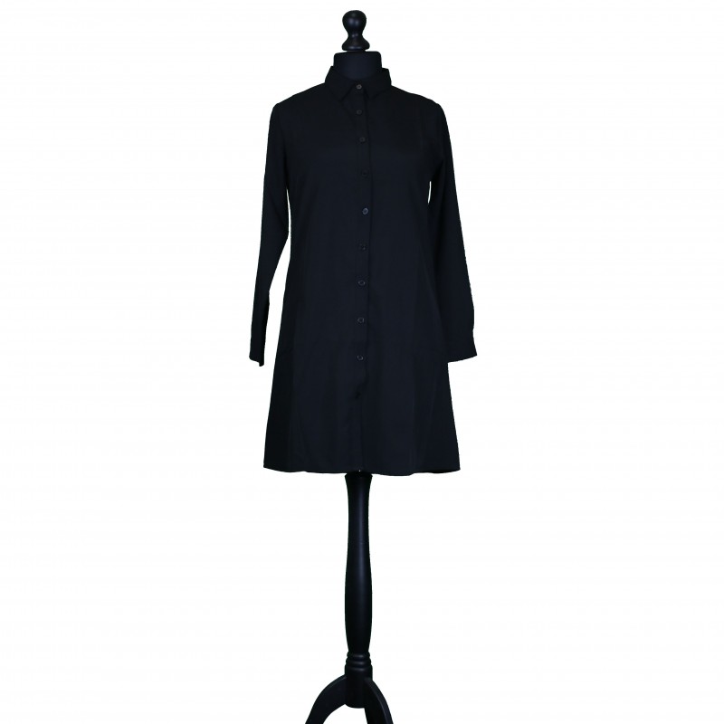 Tunic Shirt Black - 14