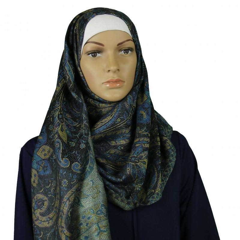Black Mumbai Pashmina