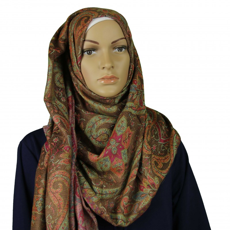Brown Mumbai Pashmina