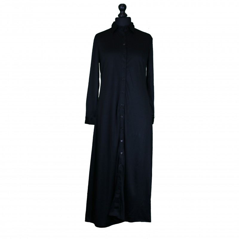 Shirt Black Abaya - 14