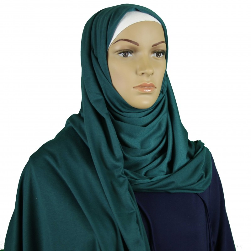 Teal Cotton Maxi Jersey