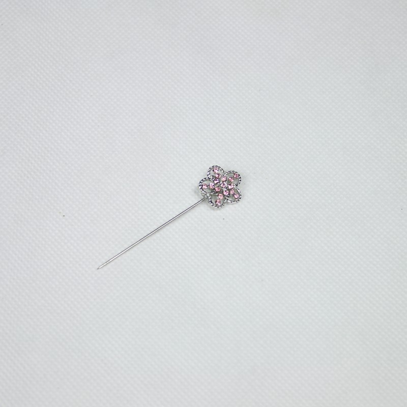Pink Verona Hijab Pin