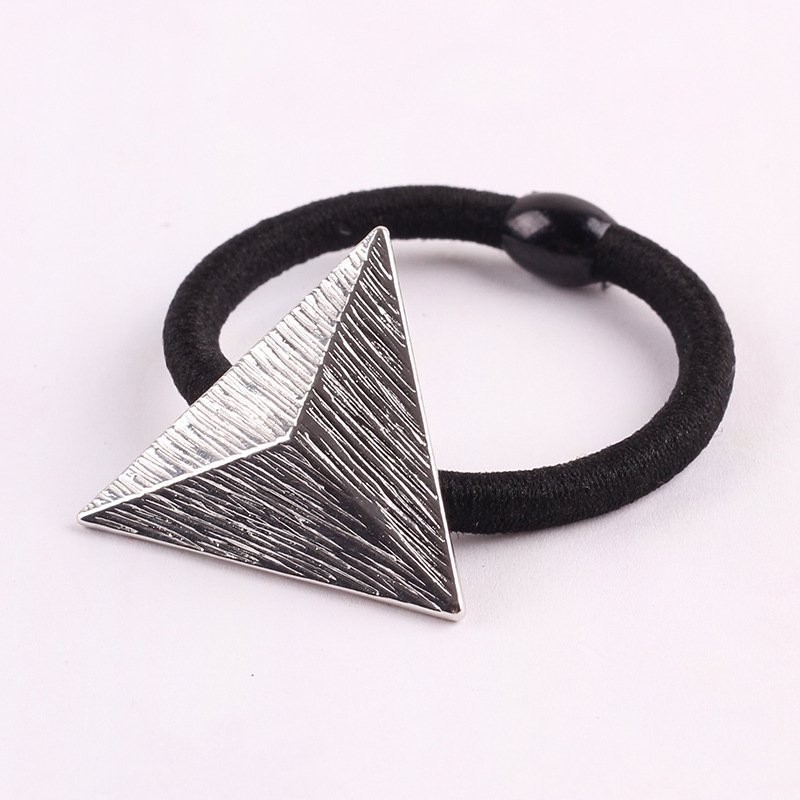 Silver Pyramid Hair Band