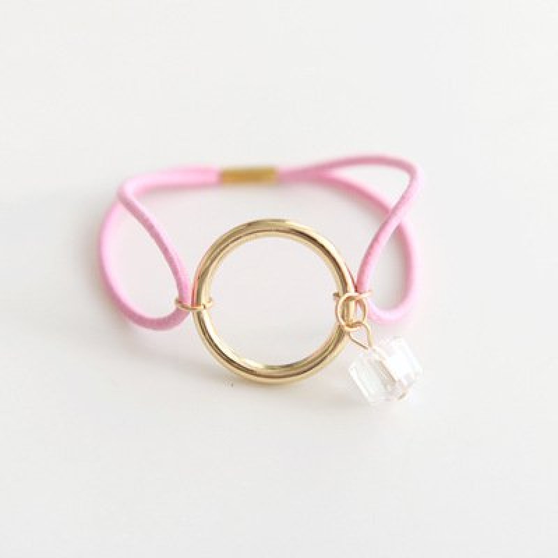 Pink Crystal Ring Hair band