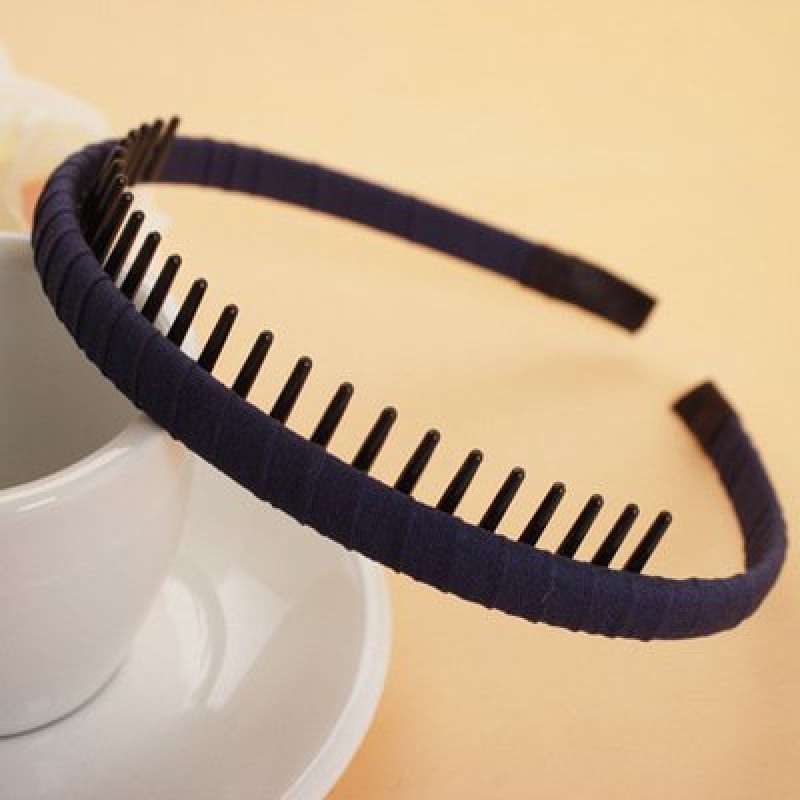 Navy Blue Claw Hairband