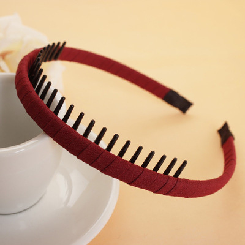 Wine Red Claw Hairband