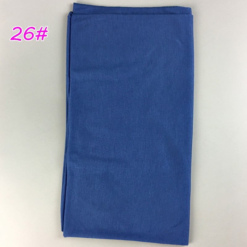 Royal Blue Modal Blend Jersey Hijab