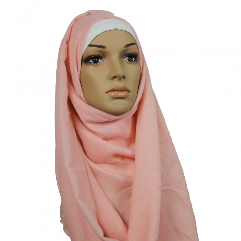 Baby Pink Cotton Hijab