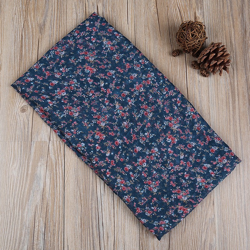 Ha Green Floral Burst Print Hijab