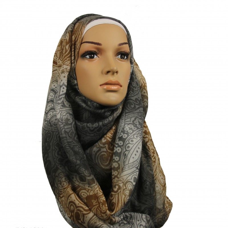 Cashew Ombre Grey Gold