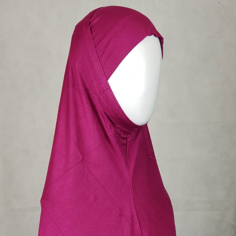 Magenta Two Piece Ready Hijab