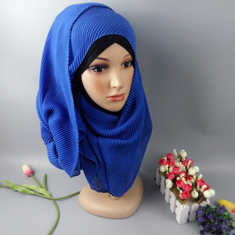 8# Crinkled Cotton Maxi Hijab 