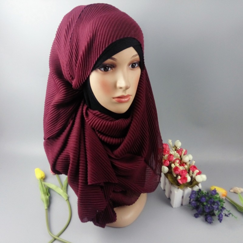 5# Crinkled Cotton Maxi Hijab 
