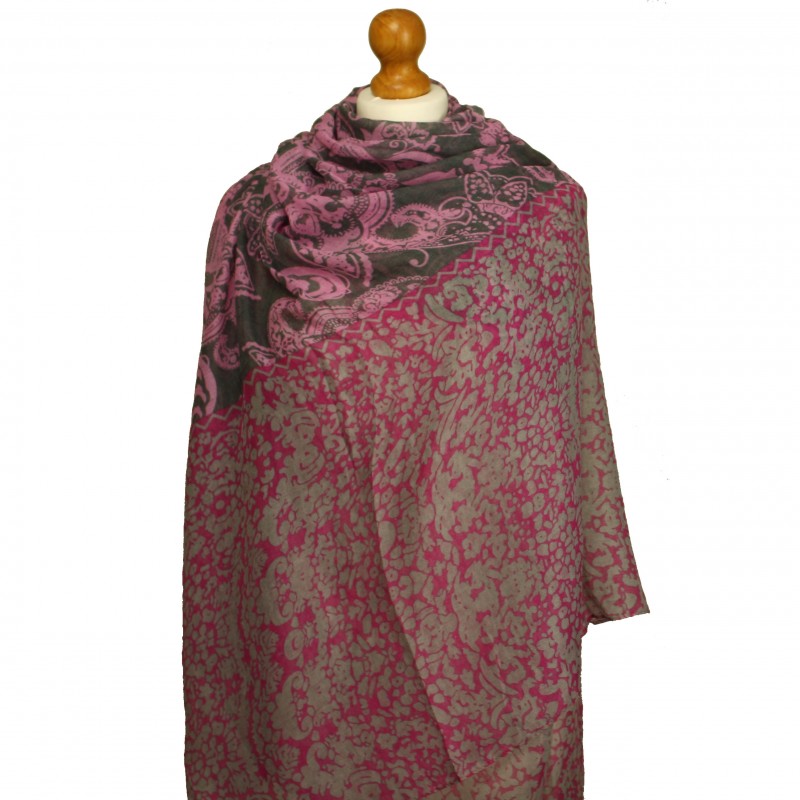Paisley Bold Grey